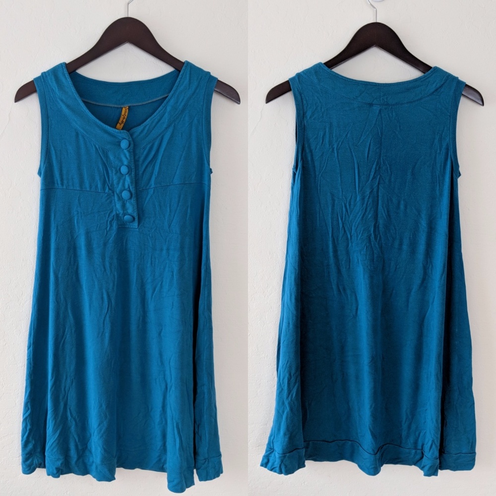 Rachel Pally Teal Jersey Dress